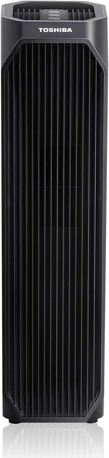 ToshibaLuftreiniger CAF-Z45FR 3-in-1 Air Purifier mit H13 HEPA-Filter, CADR 228m³/h, Aktivkohlefilte