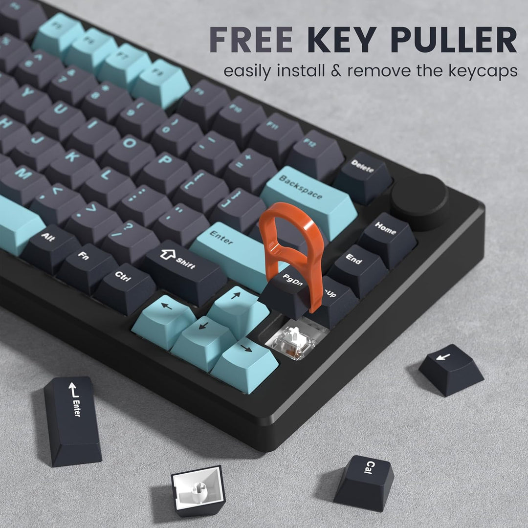dagaladoo Double Shot PBT-Tastenkappen-Set, benutzerdefinierte Tastatur-Tastenkappen, komplettes Set