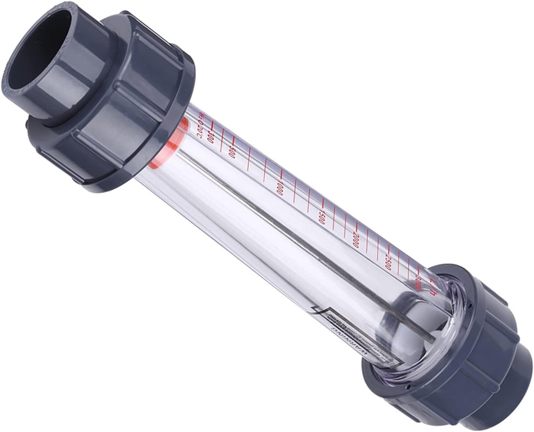 Durchflussmesser-Rotameter Kunststoffrohr Typ LZS-25 Durchflussmesser 300-3000L/H Wasser-Rotameter