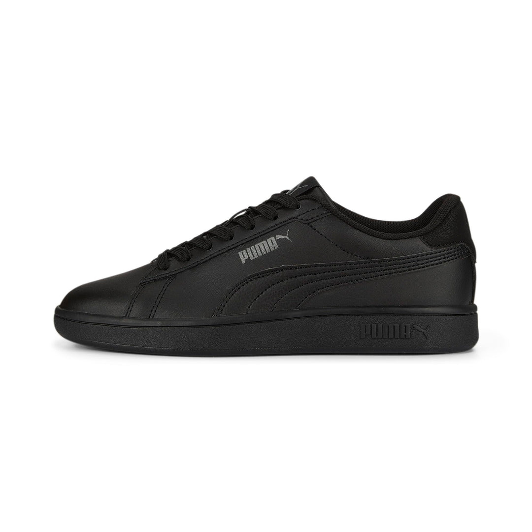 PUMA Unisex Kinder Smash 3.0 L Jr Sneaker 35.5 EU Puma Black Shadow Gray, 35.5 EU Puma Black Shadow