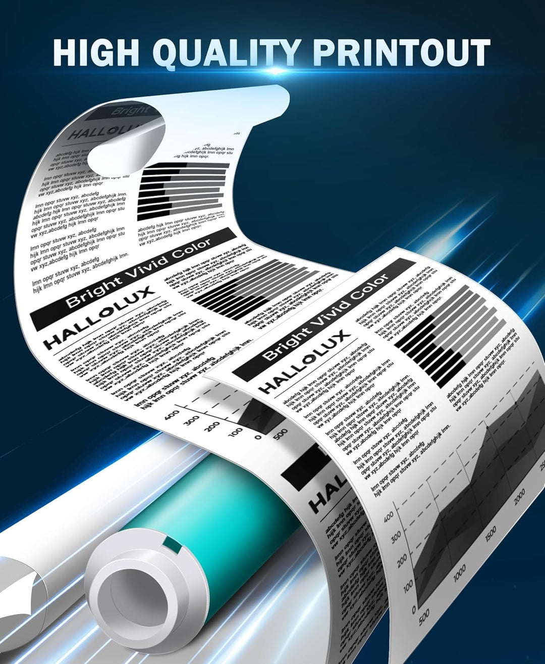 HALLOLUX 117A Schwarz Toner Kompatibel für HP 117A Toner Set für Toner HP Color Laser MFP 178nwg für