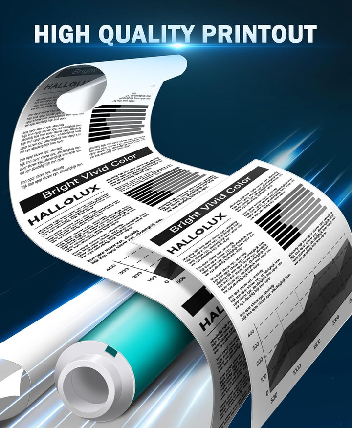 HALLOLUX 117A Schwarz Toner Kompatibel für HP 117A Toner Set für Toner HP Color Laser MFP 178nwg für