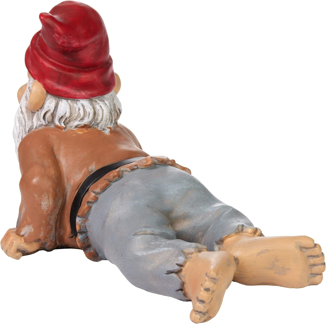 BRUBAKER Gartenzwerg Zombie - Kriechender Grusel Zwerg - Halloween Gartenfigur Lustig - Dekoration W