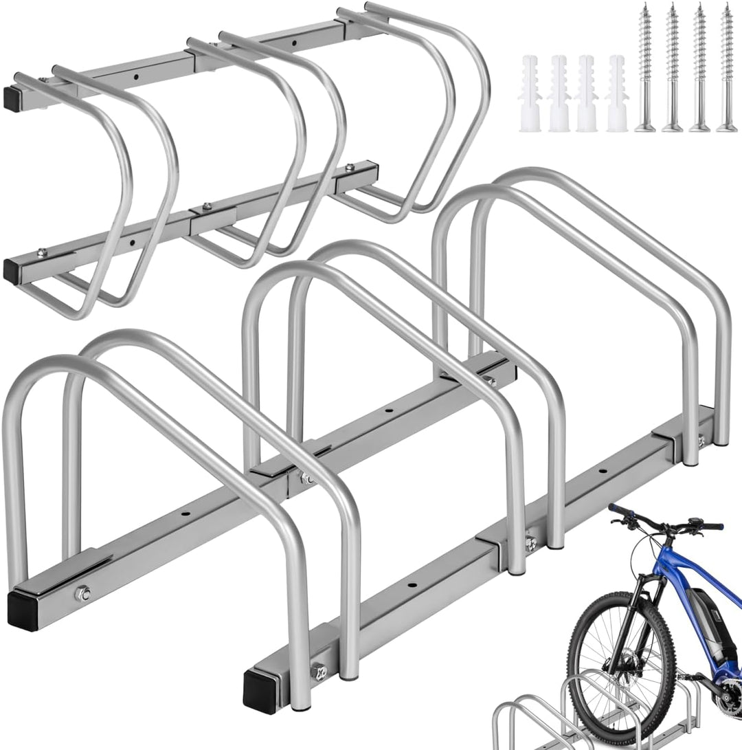 TecTake Fahrradständer für Fahrräder Fahrradparker Bike Fahrrad Ständer Rad aussen - Diverse Modelle