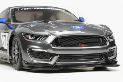 TAMIYA - 1:10 RC Ford Mustang GT4 TT-02, ferngesteuertes Auto/Fahrzeug, Modellbau, Bausatz, Hobby, Z