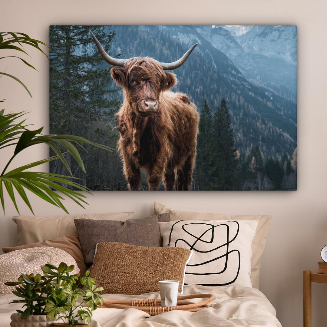 MuchoWow© Leinwände Gross 120x80 cm XXL Wall Decoration Bilder Schlafzimmer Deko Pictures Canvas Pai