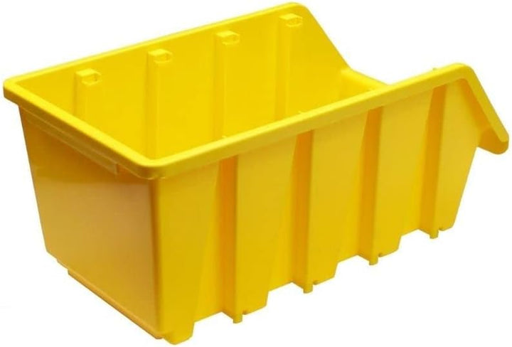 PROREGAL SuperSparSet 40x Sichtlagerbox 4 | HxBxT 15,5x20,4x34cm | Gelb | Sichtlagerbehälter Sichtla