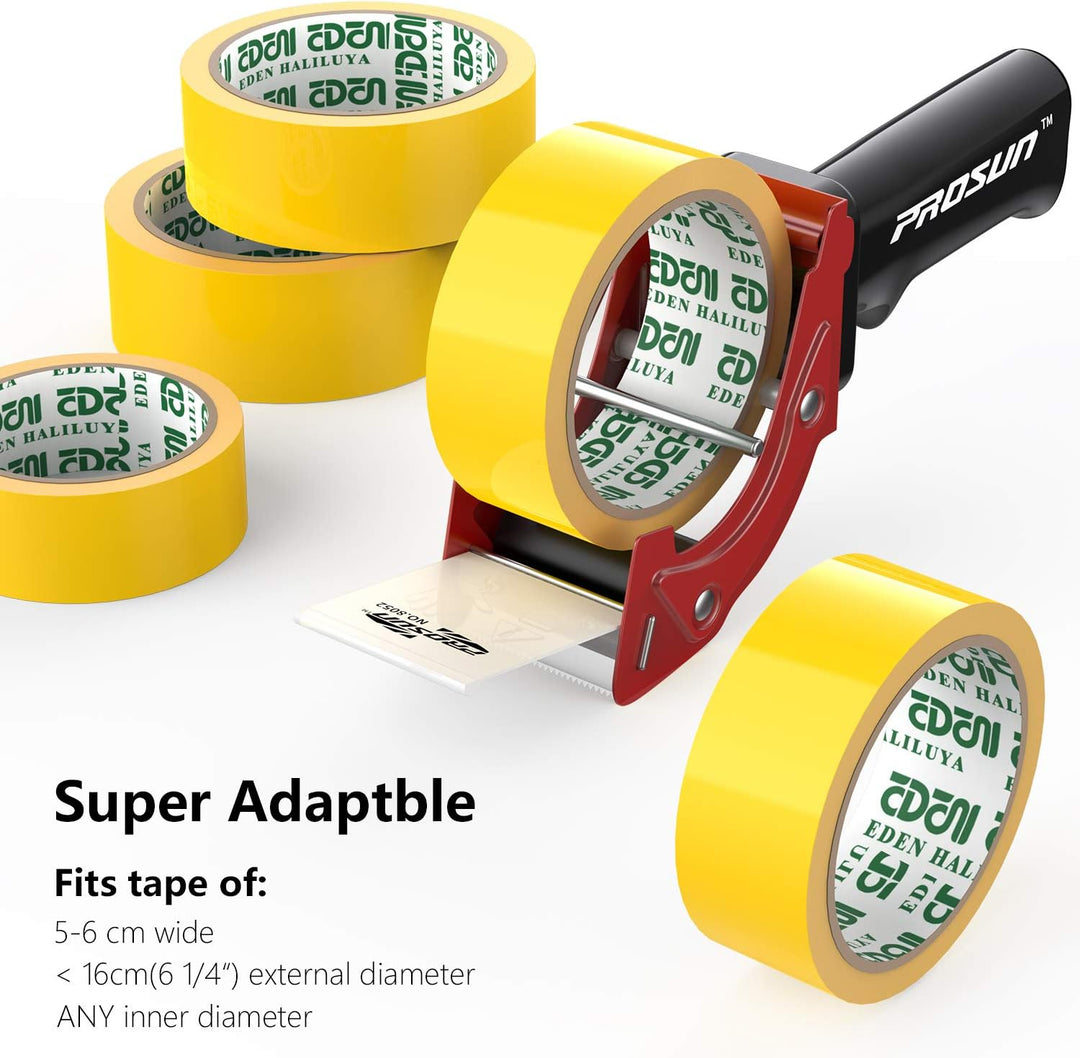 Handheld Klebebandabroller, mit extra Klinge Verpackung Karton Cutter, Paketklebeband Paketbandabrol