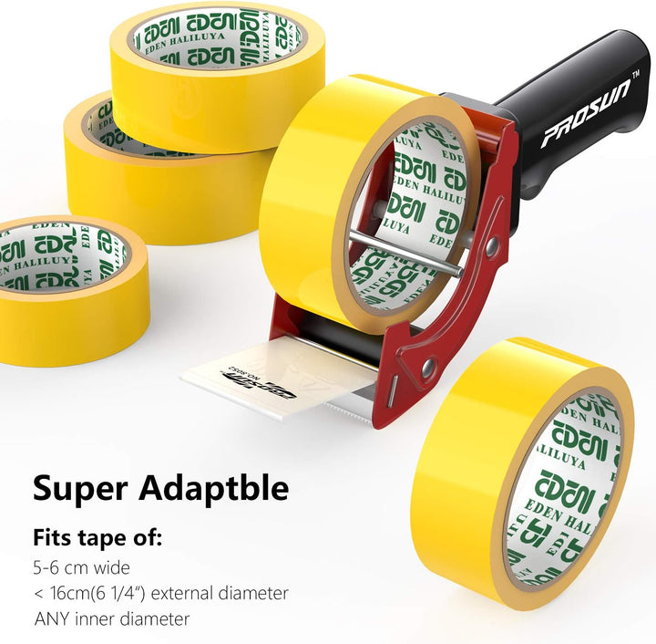 Handheld Klebebandabroller, mit extra Klinge Verpackung Karton Cutter, Paketklebeband Paketbandabrol