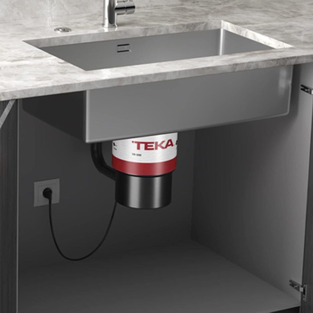 Teka 115890013 TR 550 Abfall Zerkleinerer für Spüle, Schwarz