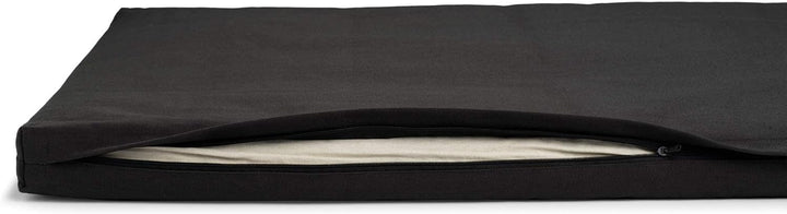 basaho Zabuton Meditationsmatte | Biobaumwolle | Füllung aus recycelter Wollfaser Zen Schwarz, Zen S