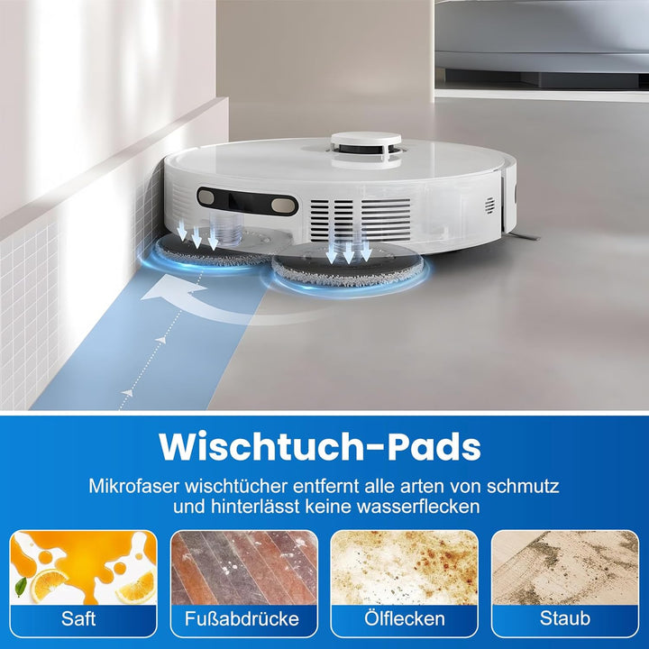 18 Stück Zubehörset für Dreame L10s Pro Ultra Heat / L10s Ultra Gen 2 / X30 Ultral/Mova E30 Ultra Sa
