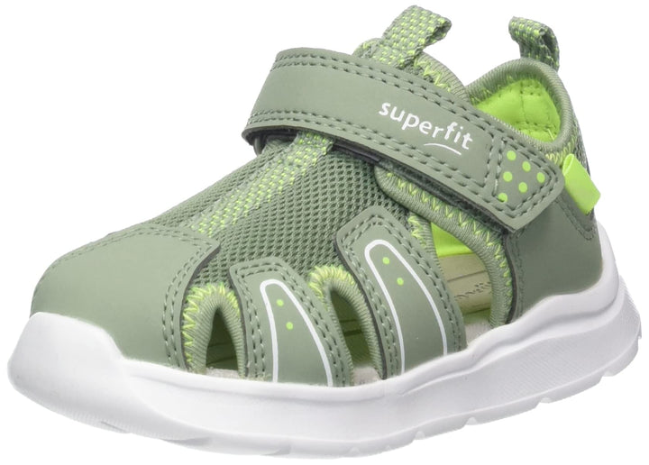 Superfit WAVE Sandale 1-000478 Jungen 21 EU Hellgrün Gelb 7500, 21 EU Hellgrün Gelb 7500