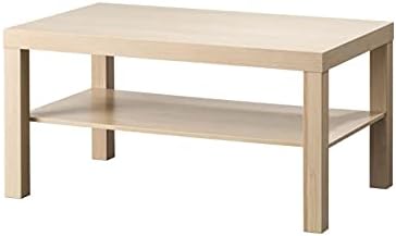 I K E A Couchtisch Lack 90x55cm Eicheneffekt Weiss lasiert 503.190.29