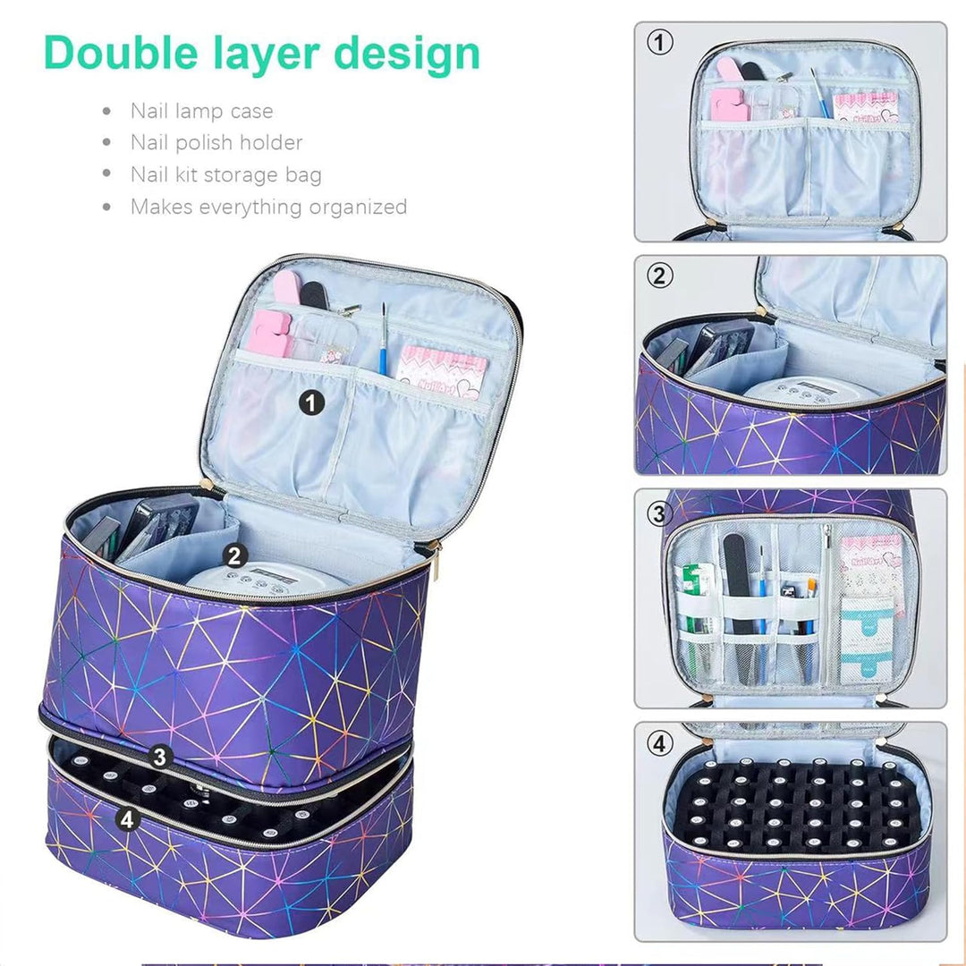 Kosmetiktasche Gross, Make-up-Tasche Make up Koffer Schminktasche Schminkkoffer Leer Kosmetiktasche
