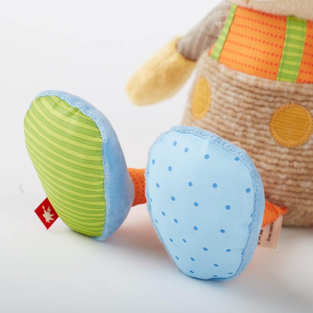 SIGIKID 42852 Stofftier Tiger Patchwork Sweety Kuscheltier zum Spielen & Schmusen aus weichem Materi