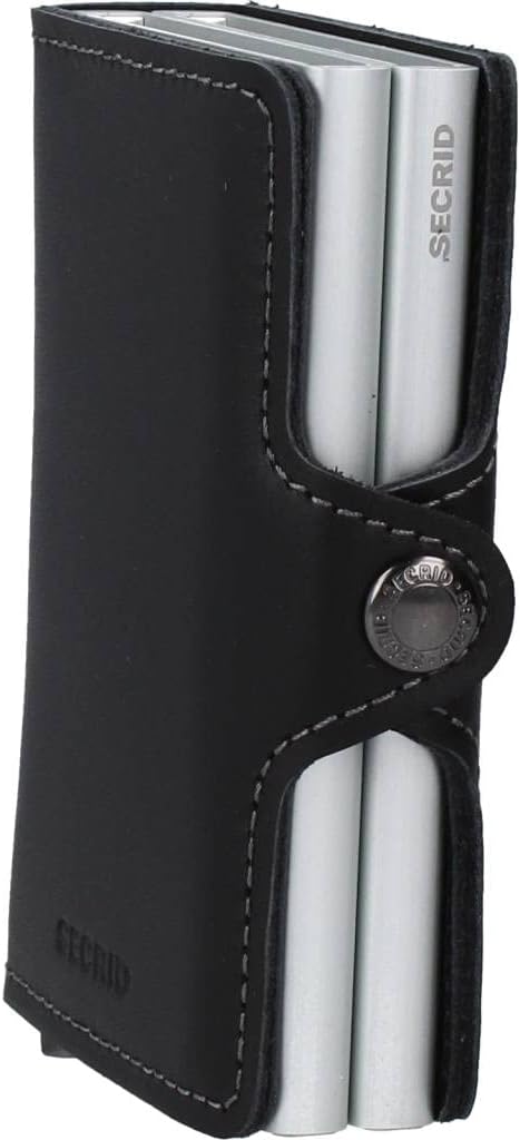 Secrid Unisex to-Black Cardprotector Twin Schwarz, Twin Schwarz