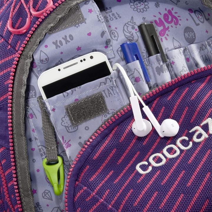 coocazoo Schulrucksack ScaleRale OceanEmotion, ergonomischer Tornister, höhenverstellbar mit Brustgu