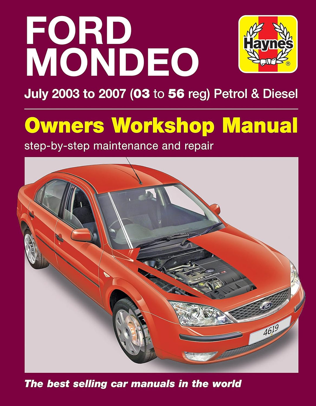 Ford Mondeo Petrol & Diesel (July 03 - 07) Haynes Repair Manual, Taschenbuch