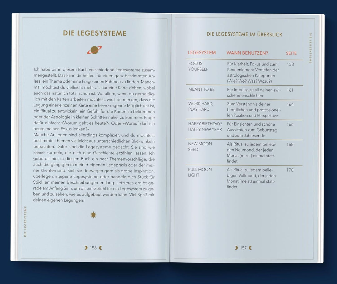 Astrologiekarten: Astrologiekarten mit Buch, Set für Anfänger: ausführliche Beschreibungen zu Fragen