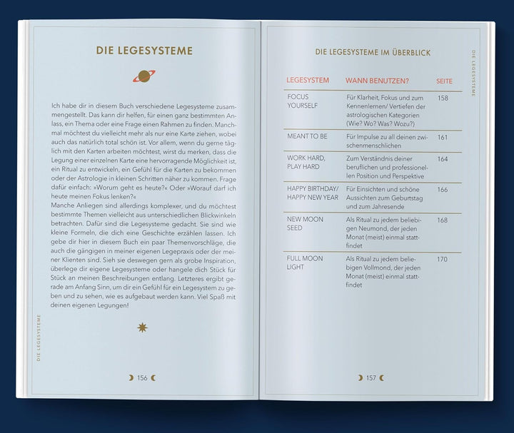 Astrologiekarten: Astrologiekarten mit Buch, Set für Anfänger: ausführliche Beschreibungen zu Fragen
