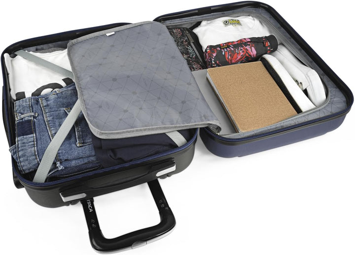 ITACA - Trolley Handgepäck Cabin Trolley Koffer Reisekoffer Hartschalenkoffer mit Zahlenschloss - Ka