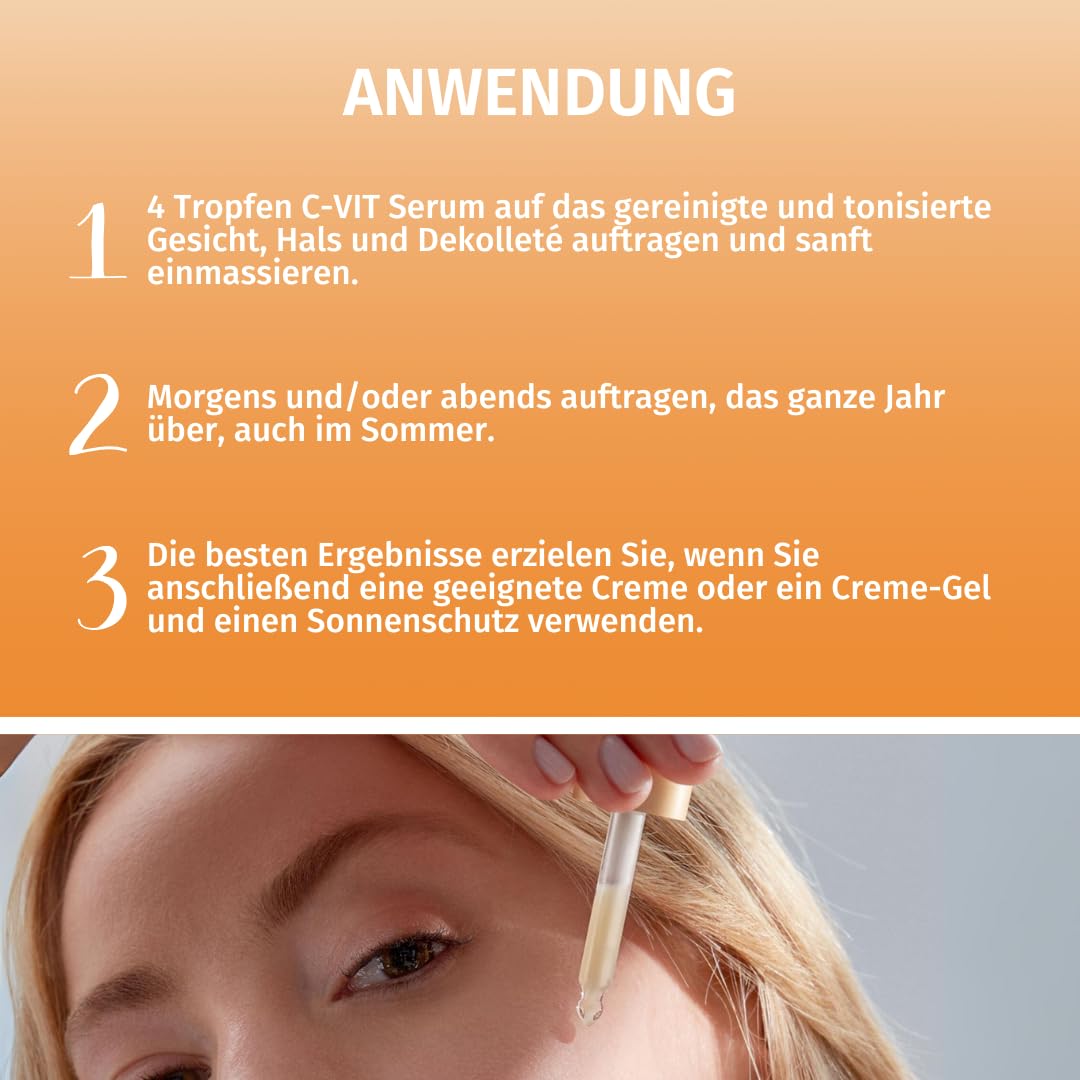 Sesderma | C-Vit Liposomales Serum | Hydratisierte und Strahlende Haut | Antioxidatives Serum für Al