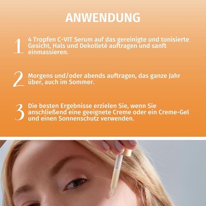 Sesderma | C-Vit Liposomales Serum | Hydratisierte und Strahlende Haut | Antioxidatives Serum für Al