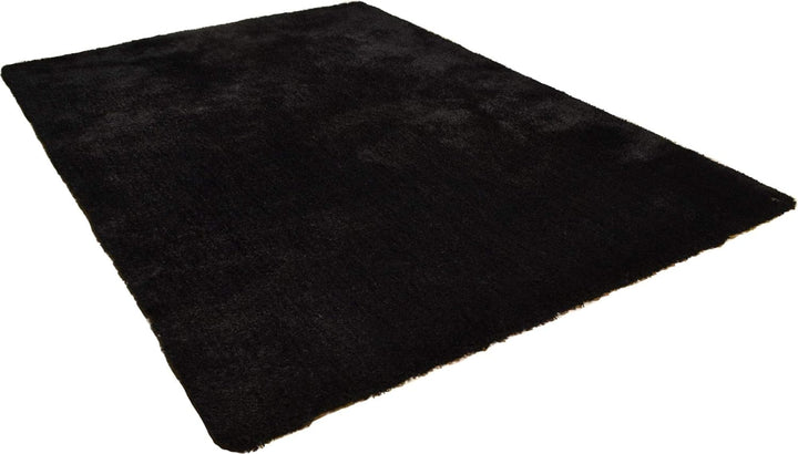Tom Tailor Teppich handgetuftet schwarz Grösse 85x155 cm 85 x 155 cm Schwarz, 85 x 155 cm Schwarz