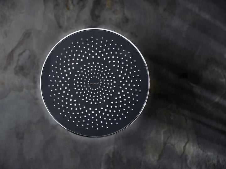 WENKO Wasserspar Regenduschkopf Watersaving, wassersparende Universal-Kopfbrause mit nachhaltigem Wa