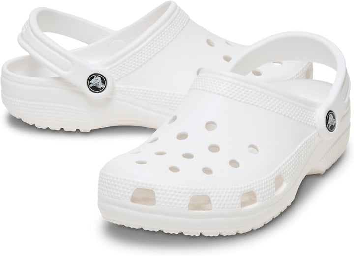 Crocs Unisex Classic Clog 34/35 EU Weiss, 34/35 EU Weiß