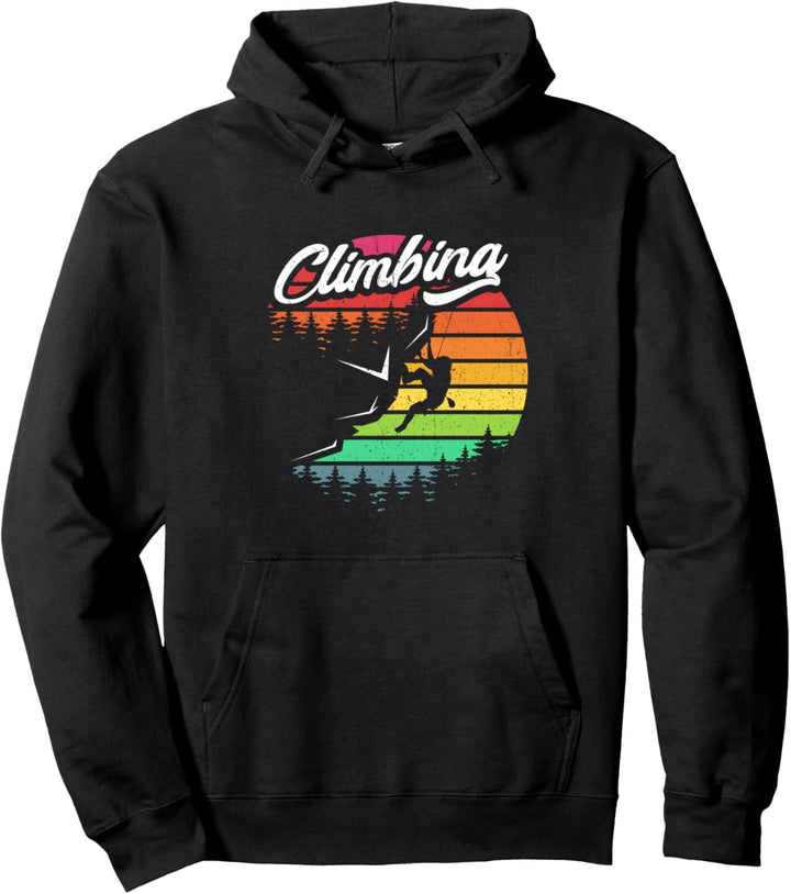 Klettern Tshirt Felsklettern Kletterwand Bouldern Pullover Hoodie