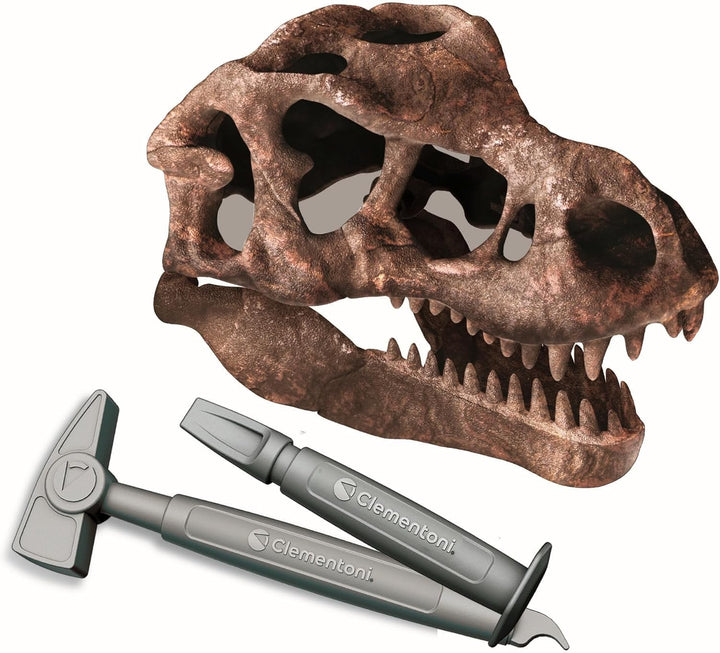 Galileo Discovery Ausgrabungs-Set Riesenschädel des T-Rex, Dinosaurier Fosilien als Spielzeug für Ki