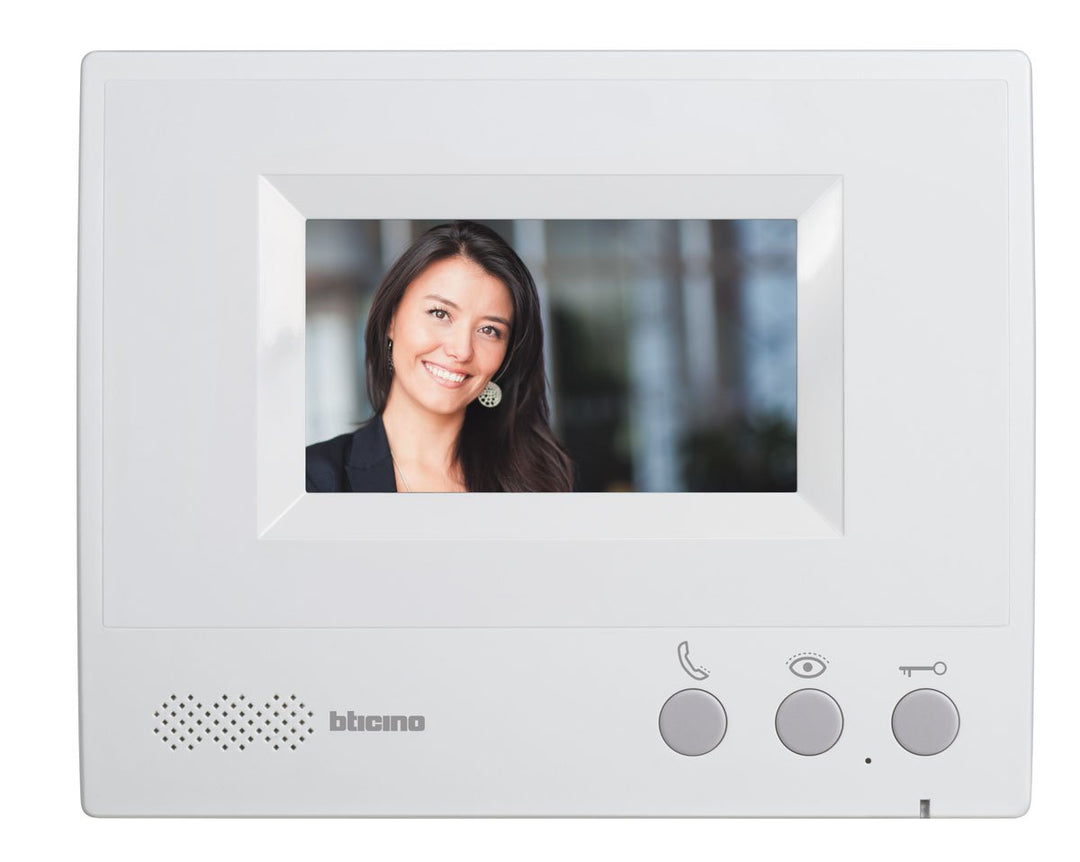 'Bticino 330651 Gegensprechanlage Freisprecheinrichtung, Display-4.3, grau