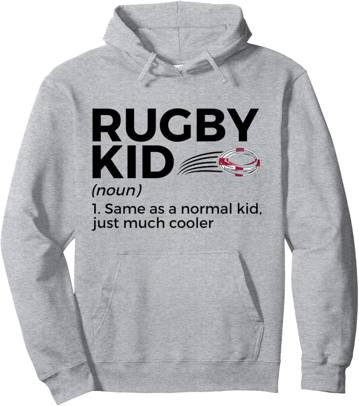 Rugby Kid Definition England-Flagge für Rugbyspieler Pullover Hoodie