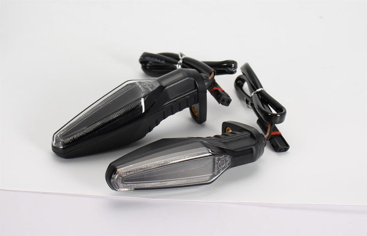 GIDIBII Motorrad Blinker,12V LED Blinker Motorrad Mini Blinker Motorrad Zubehör Geeignet für BMW R12
