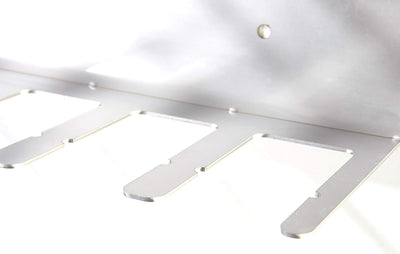 Gewürzregal Gewürzboard für Gewürzriesen u. Gewürzzwerge T08 aus Edelstahl Modern 1 - Pack, Modern 1