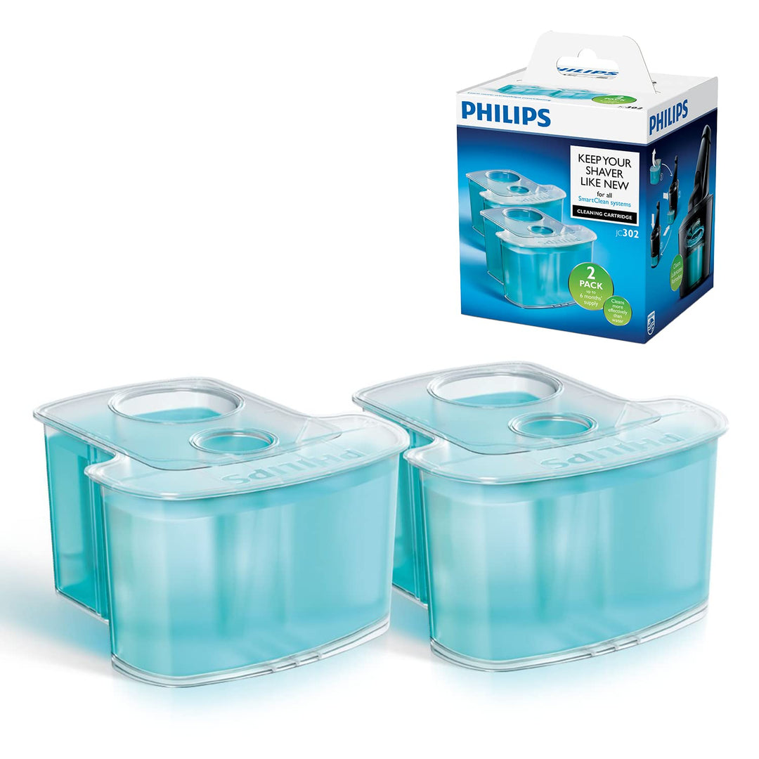 Philips Reinigungskartusche mit Dual-Filter-System, Aufladbar (Modell JC302/50), JC302/50