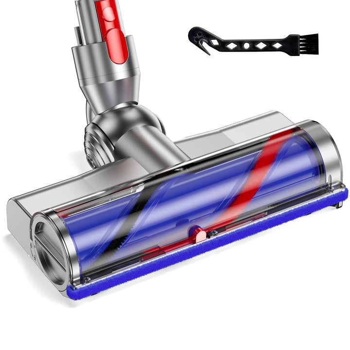 Electric Brush Compatible with Dyson V7, V8, V10, V11, V15 Vacuum Cleaner Attachment, Part Direct Dr