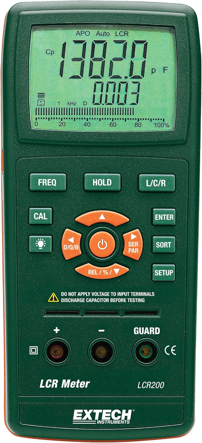 Extech Digitales LCR-Messgerät, 1 Stück, LCR200, Digital