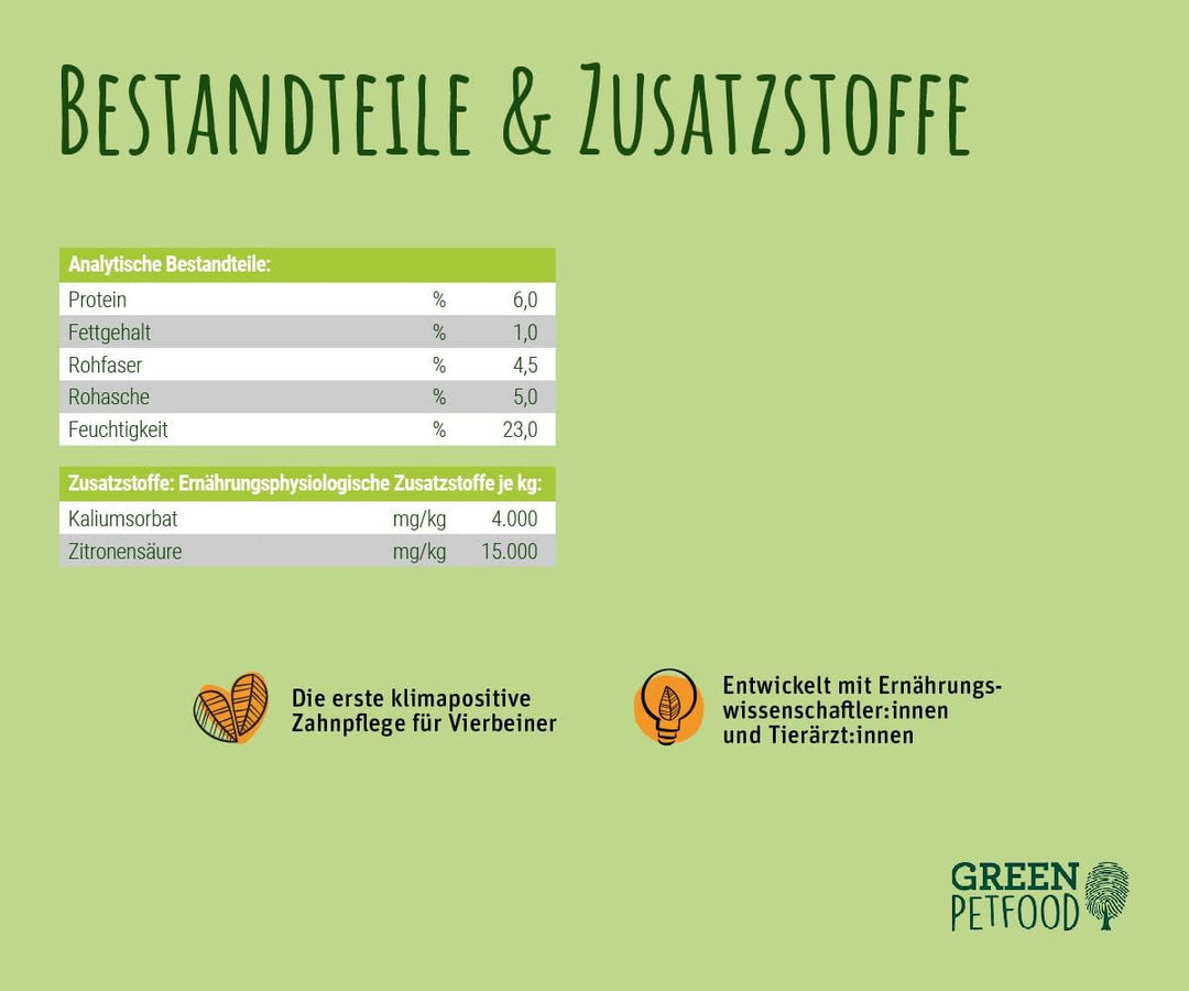 Green Petfood VeggieDog Denties 13x180g, VeggieDog