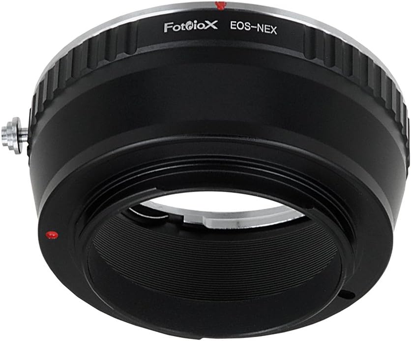 Fotodiox Lens Mount Adapter Compatible with Canon EOS EF and EF-S Lenses on Sony E-Mount Cameras Can