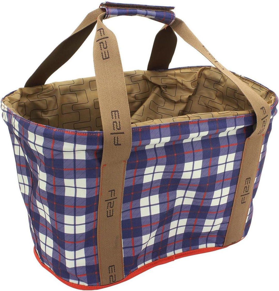 FI23 Einkaufskorb, Integrierte Schutzabdeckung, 42 x 27 x 26 cm, Ca. 20 Liter, Ergonomische Form, Sh