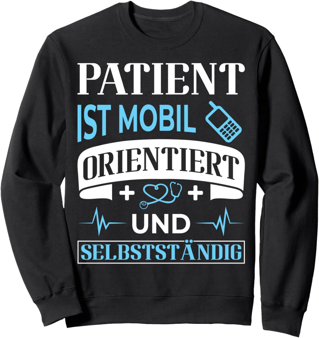 Pflegehelfer Pflegepersonal Altenpflegehelfer Altenpflegerin Sweatshirt