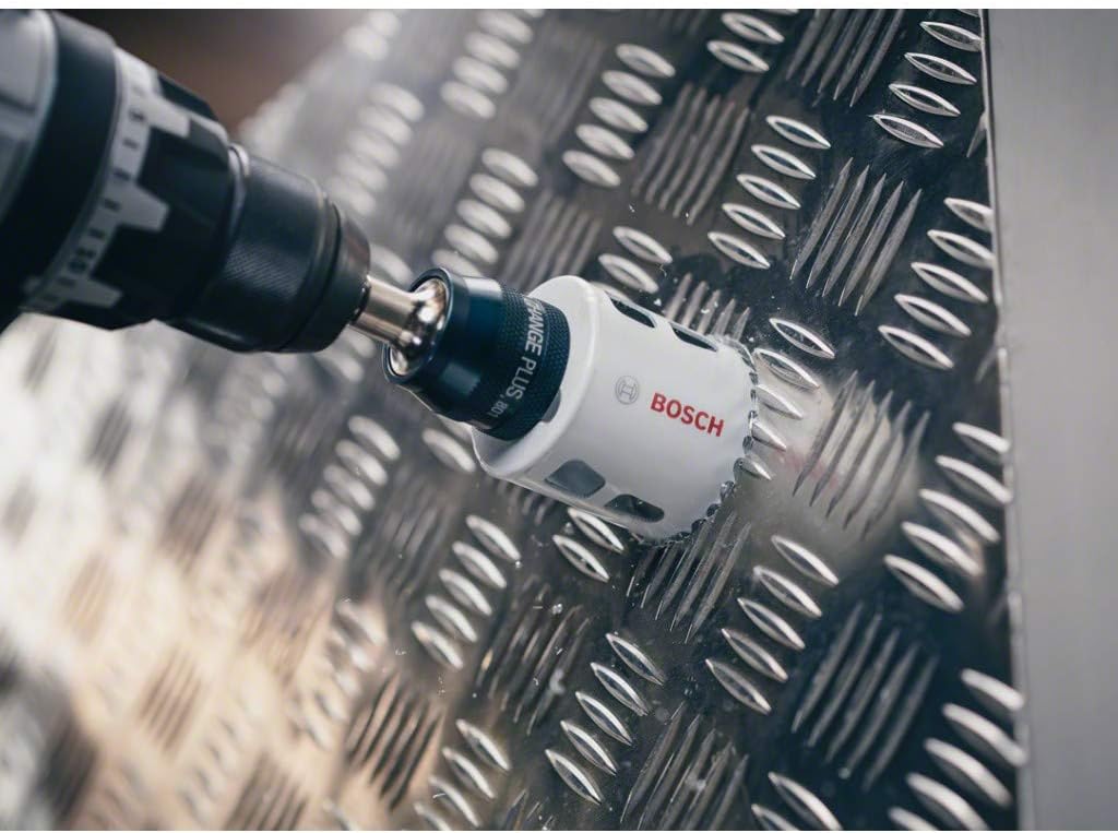 Bosch Professional 9 tlg. Lochsäge Progressor for Wood & Metal Set Elektriker (für Holz und Metall,