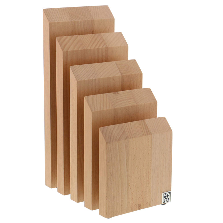 ZWILLING 35103-400 Italian Messerblock, Holz, Buchenholz Natur Buchenholz Natur Modern, Buchenholz N