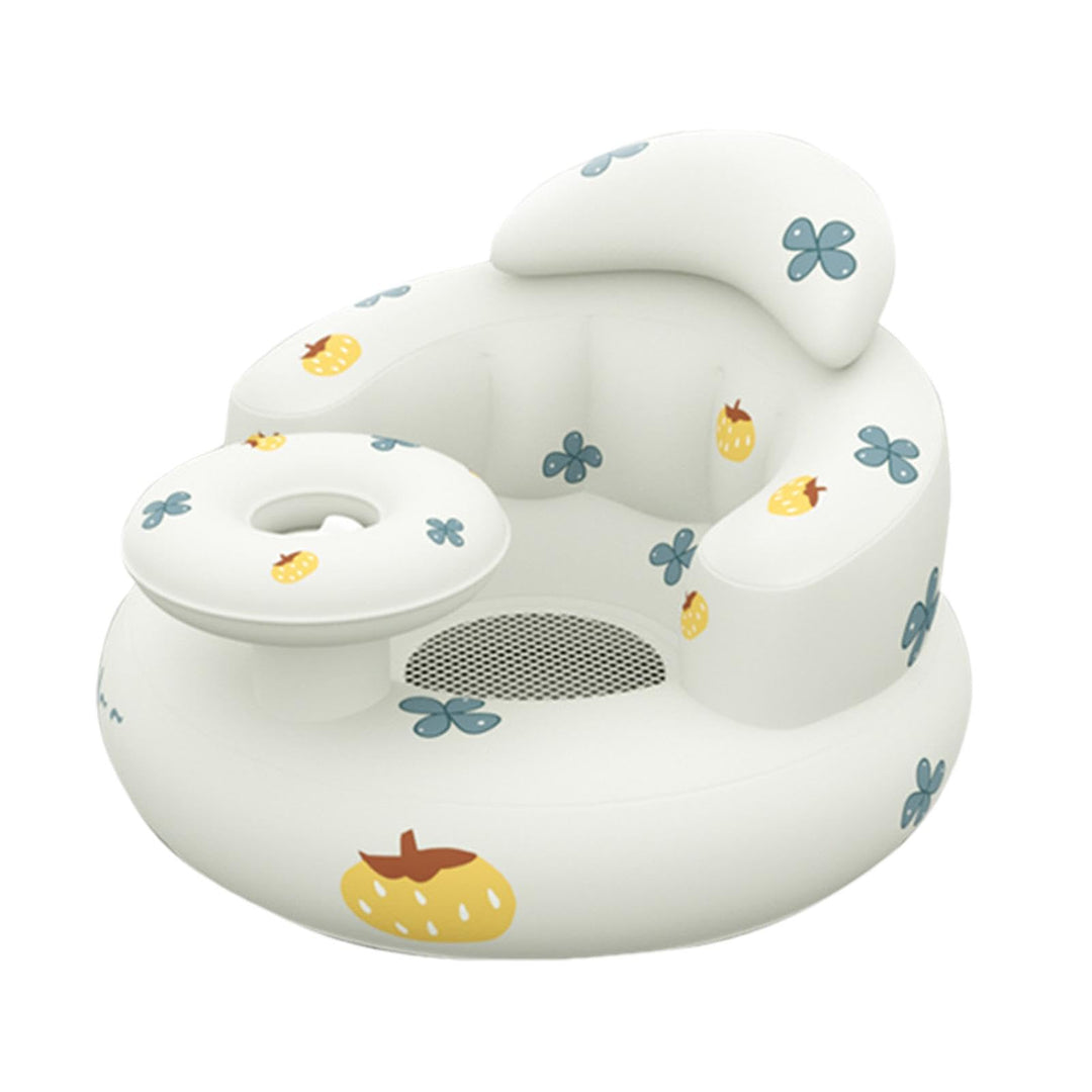 Aufblasbarer Stuhl für Baby | Aufblasbarer Baby-Bodensitz mit eingebauter Luftpumpe | Aufblasbarer S
