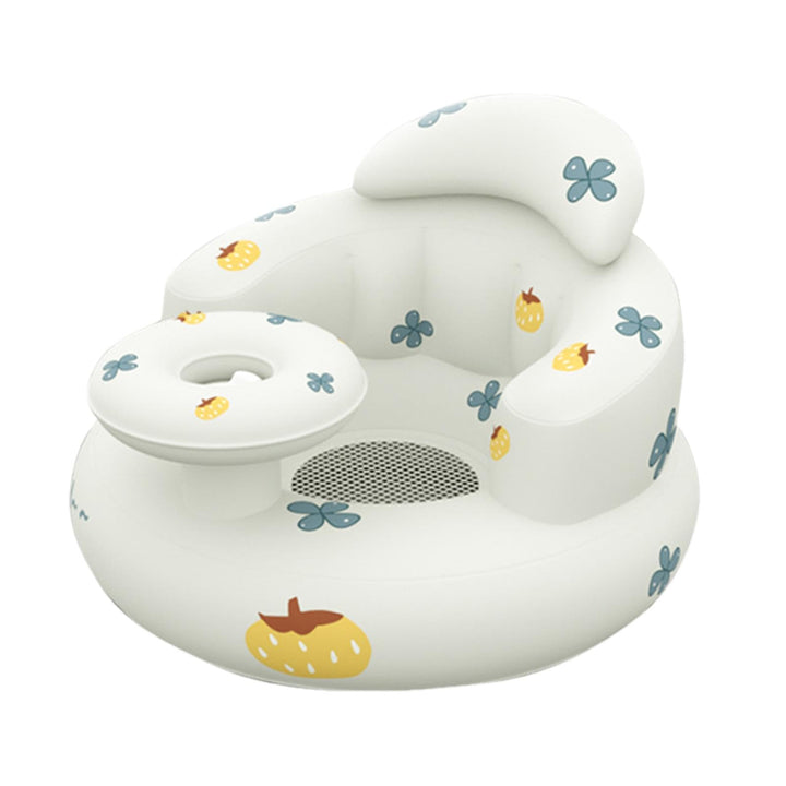 Aufblasbarer Stuhl für Baby | Aufblasbarer Baby-Bodensitz mit eingebauter Luftpumpe | Aufblasbarer S
