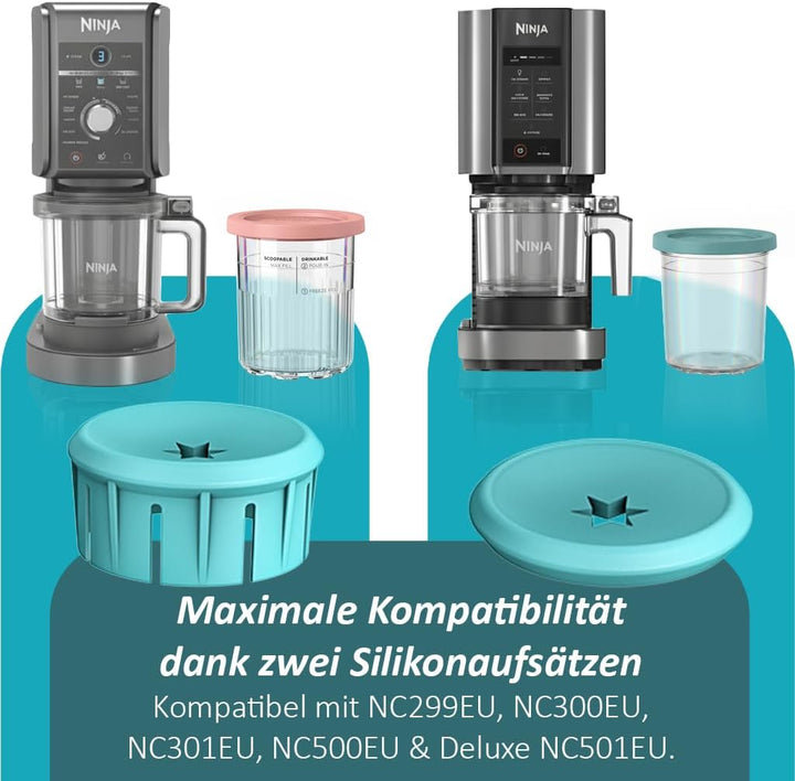 Softeis Maker für Ninja Creami NC299EU NC300EU NC301EU, NC500EU, Deluxe NC501EU, zum Patent angemeld