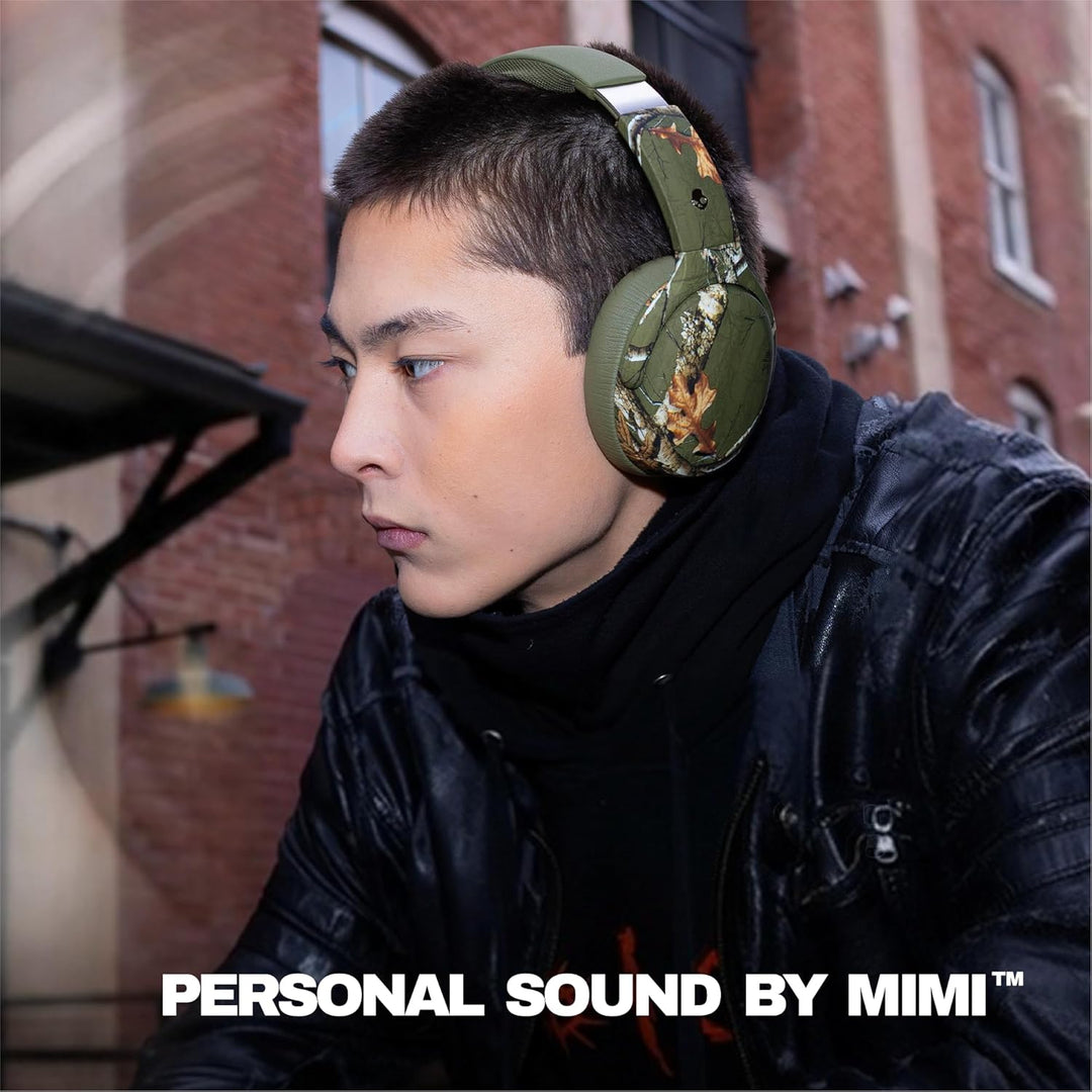 Skullcandy Crusher ANC 2 Wireless Bluetooth Over-Ear-Kopfhörer, Multisensorischem Bass, Active Noise